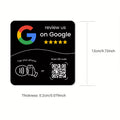 Tarjeta NFC + QR con adhesivo